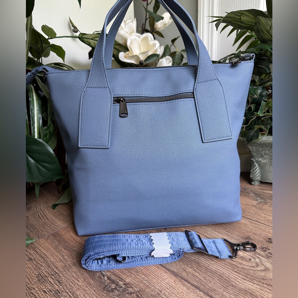 Lug Blue Moon Alto Matte Luxe VL RFID Crossbody Tote Bag - Earth Tone Bag - Picture 2 of 9